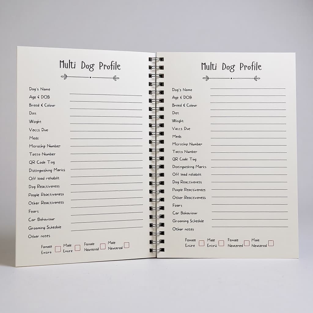 My Dog's Emergency Pet Planner