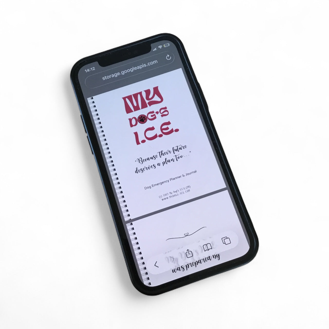 My Dog's I.C.E.™ Digital Download (PDF)