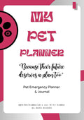 My Pet Planner 2.0 Digital Download (PDF)